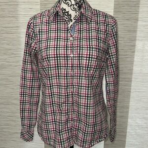 H&M L.O.G.G. Womens Size M Long‎ Sleeve Button-Down Shirt